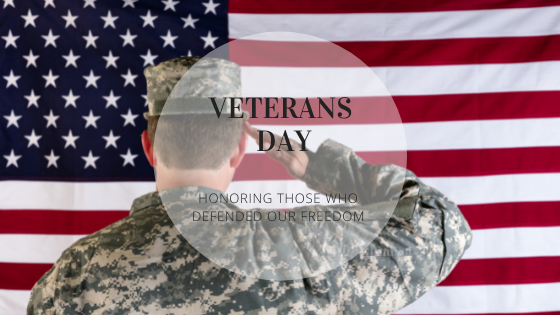 HONORING THOSE WHO DEFEND OUR FREEDOM ON VETERANS DAY