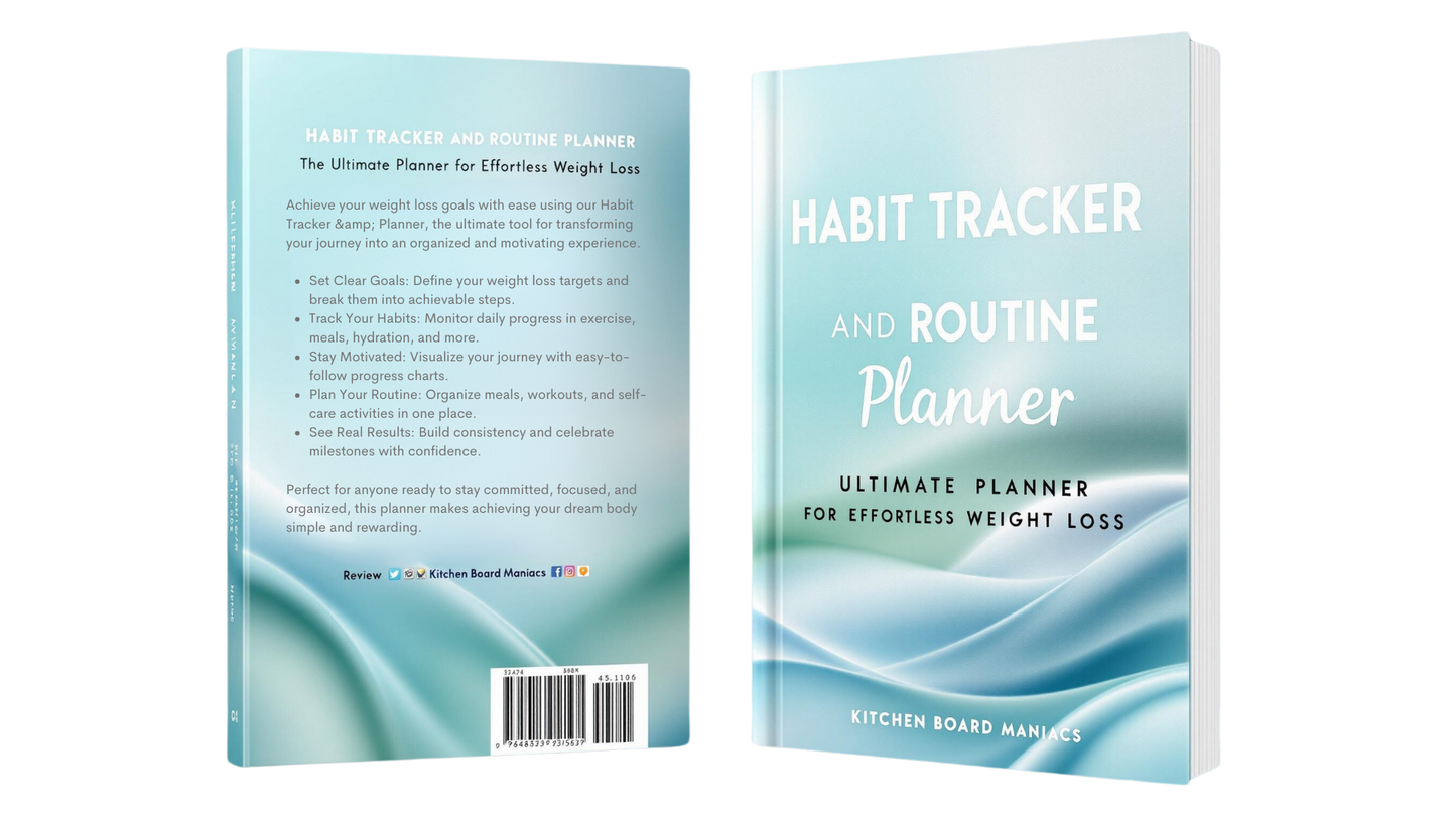 The Ultimate Habit Tracker and Routine Planner for Effortless Weight Loss