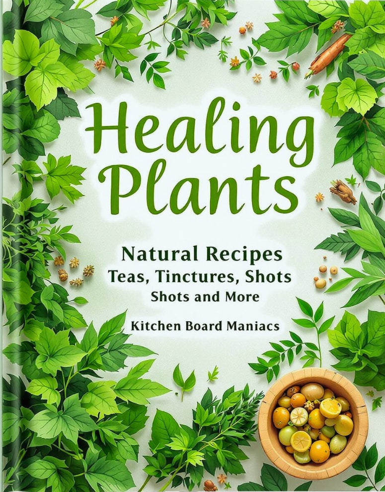 Healing Plants - Natural Recipes Teas, Tinctures, Shots and More