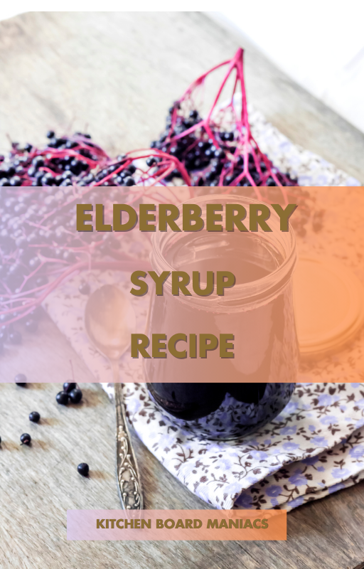 Making Elderberry Syrup Recipe