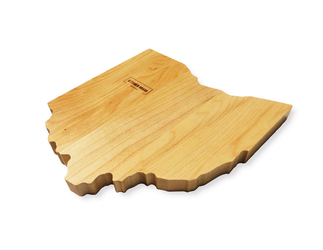 OHIO Cutting Board & OHIO Gifts, Home Decor or Souvenir Made in USA