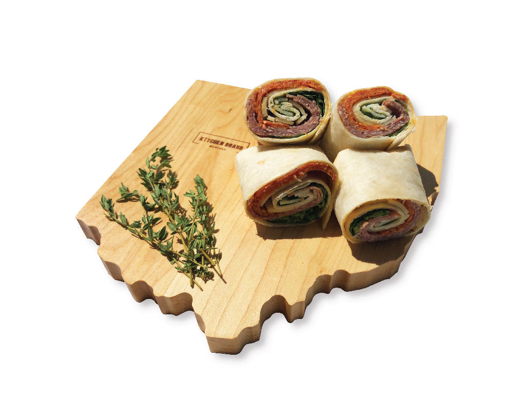 OHIO Cutting Board & OHIO Gifts, Home Decor or Souvenir Made in USA