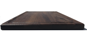 Walnut Wood Cutting Board with Juice Groove - 14x10